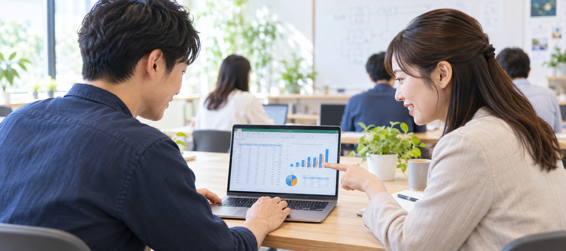 AI業務効率化講座で扱う制作物のイメージ（AI生成）